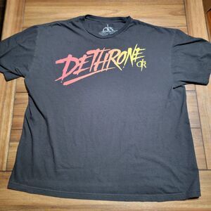 Dethrone Royalty Graphic SS Tee Black - Size XL